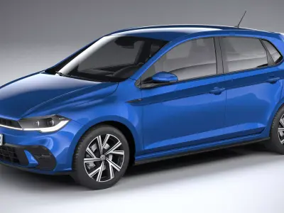 Volkswagen Polo 2022 3D model