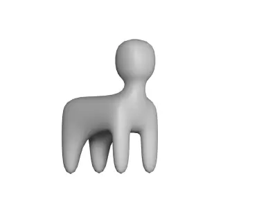 low poly animal Low-poly 3D model purchase