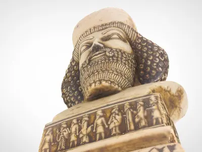 King Darius the Great 3D model