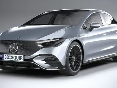 Mercedes-Benz EQE AMG 2023 3D model