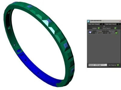 Boucheron Quatre Clou de Paris 3D print model