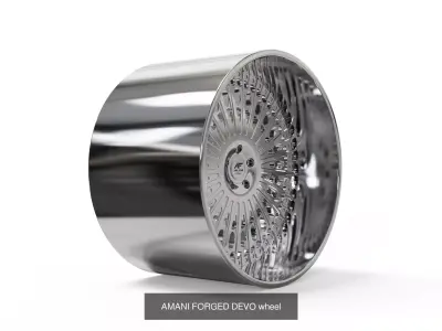 best seller amani forged wheels 3D Model Pack