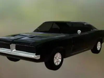 Dodge Charger RT 1969 3D model