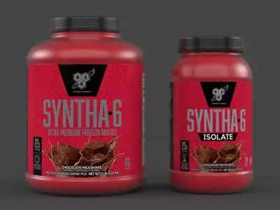 Protein Powder 3D model