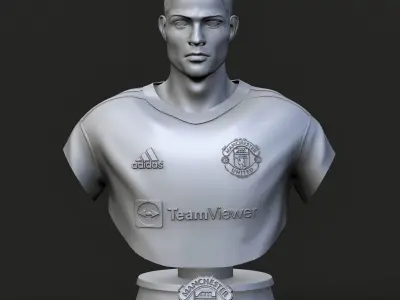Ronaldo 3D Printable 2 3D print model