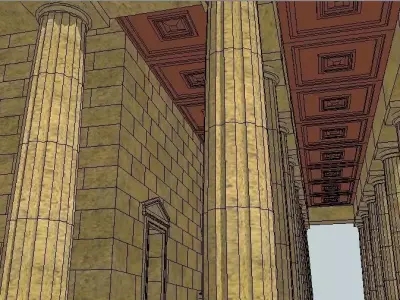 GREEK TEMPLE 3D model