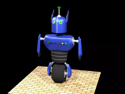 Mechanical Robot Free 3D model