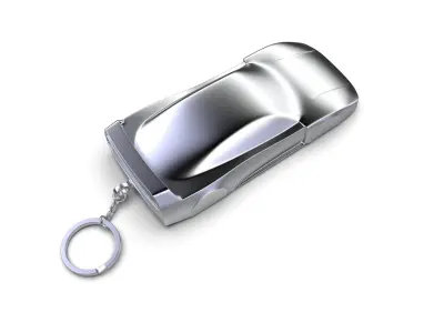 Ferrari F40 Speedform Automotive Sculpture Keychain 3D print model