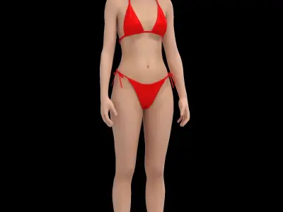 Bikini 3D model