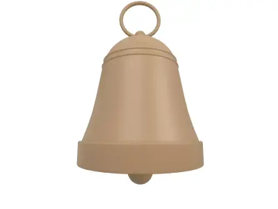 Bell v2 003 Low-poly 3D model