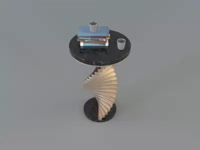 Decorative Coffee Table 3D model