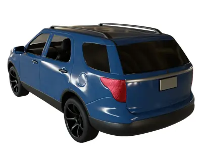 Crossover Car 3D model