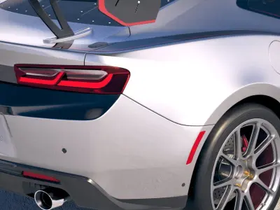 Chevrolet Camaro GT4R CG 2020 3D model