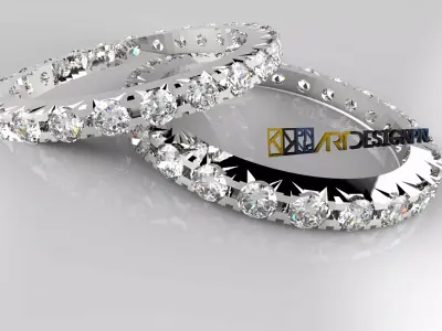 Eternity Ring 3D print model- Fedina Eternity 3D print model