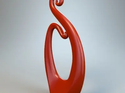 Abstract Figure 3D model 8