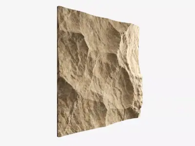 309-RockPanel piece of rock 3D model