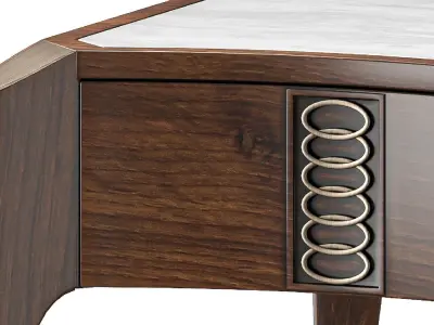 caracole side coffee table 3D model