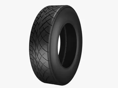 car tire for simple 3D model