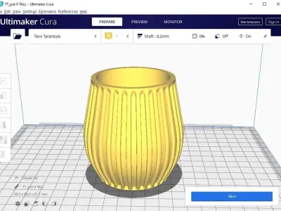pot planter holder 09 3D print model