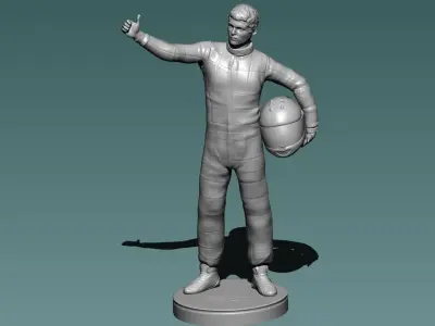 Max Verstappen 3D print model