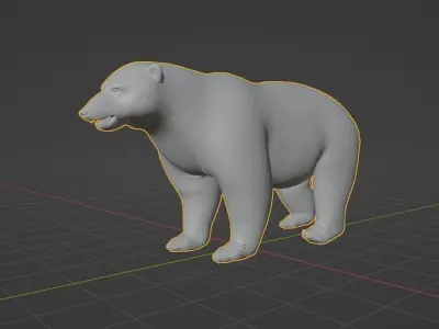 Polar Bear 3D model