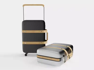 Hermes Orion suitcase 3D model