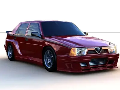 Alfa Romeo 75 Imsa 3D model