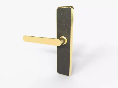 Door Lock Luxury 3D model