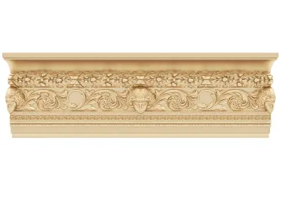 Ceiling Molding 1 - For CNC and Interior 3D model purchase