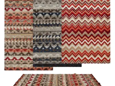 Rugs No 539 Low-poly 3D model