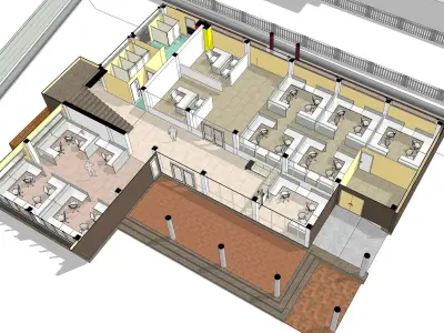 Small office -02 3D model