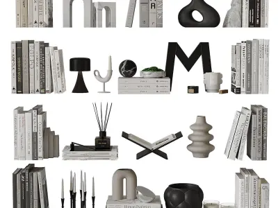 Decorative Set 18 3D model