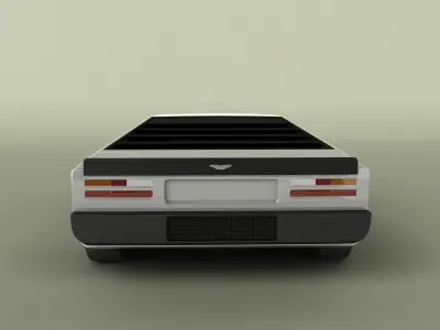 Aston Martin Bulldog Concept 3D model