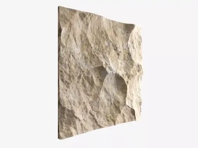 230-RockPanel piece of rock 3D model