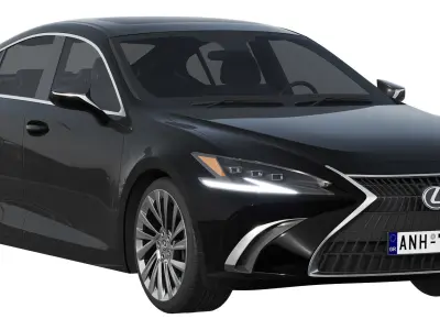 Lexus ES 2022 3D model