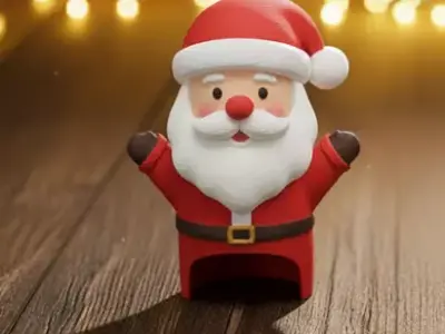 Santa Claus 3D print model shop