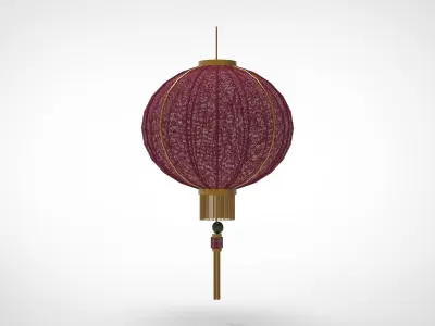 lantern O chinese 3D model