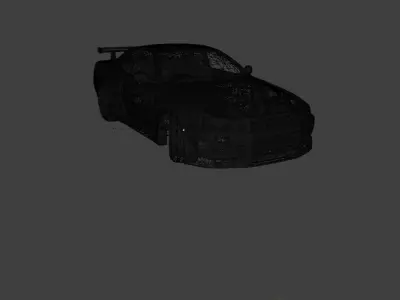 Nissan r34 Nissan for Paul Walker 3d model 3D model
