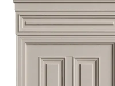 Classic Doors 06 3D model