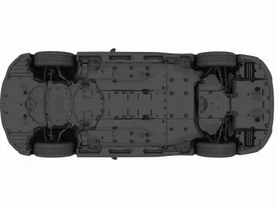 Toyota Mirai Limited 2021 Vehicle 3d scan model 3D model