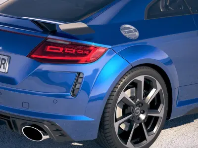 Audi TTRS Coupe 2020 3D model