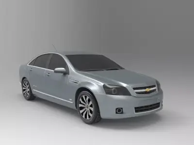 caprice 2007 ss Low-poly 3D model