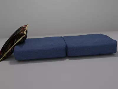 cosson fabric cube Free 3D model