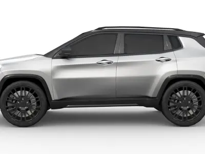 Jeep Compass 2023 Low-poly 3D model