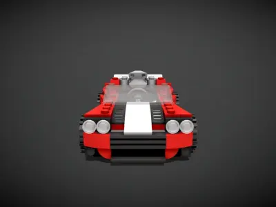 Lego Sport Car 3D model