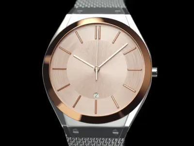 Watch 3D Woman 3D model