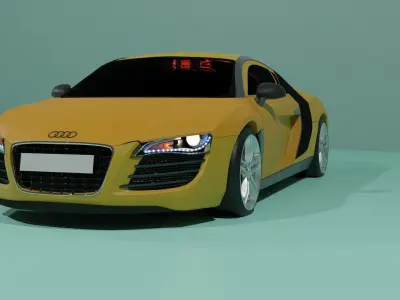 AUDI R8  3D print model