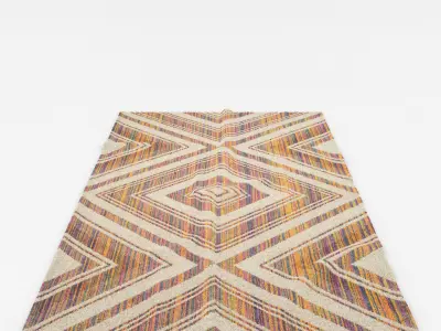 Rugs No 412 Low-poly 3D model
