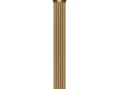 Column Capital 01203 Low-poly 3D model