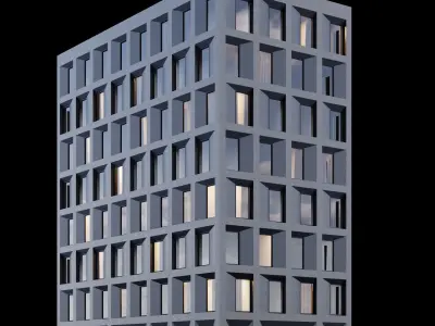 Building set full set 3D Model Collection